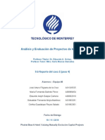 Tecnológico de Monterrey: Análisis y Evaluación de Proyectos de Inversión