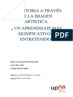 TFM La Historia A Través de La Imagen, ¿ Un Aprendizaje Más Significativo y Entretenido¿ PDF