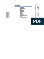 Planilha de Exercícios Excel para Treino