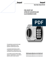 Honeywell Steel Security Safe Models 5101 and 5102