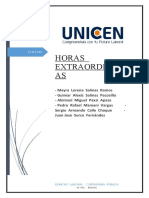 Horas Extraordinarias: Antecedentes Históricos y Legales