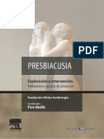 Presbiacusia. Exploración e Intervención (Pere Abelló)