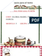 Cocina Peruana Fusion