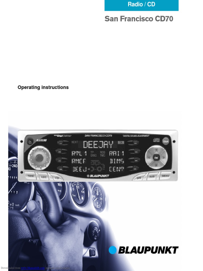 Blaupunkt Los Angeles User Manual | PDF | Compact Disc | Equalization ...