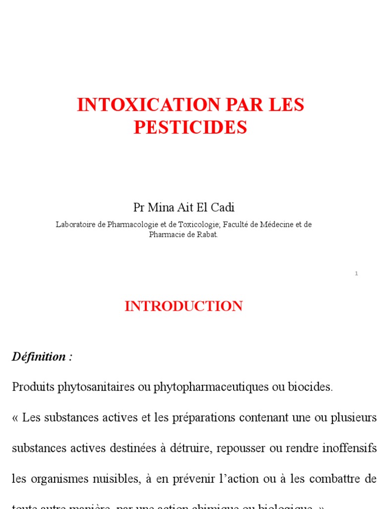 Comment Diagnostiquer Une Intoxication Par Insecticide – FVOSE