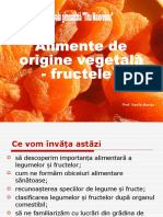 Lectia 1 - Alimente de Origine Vegetala - Fructele