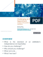 Challenge To Arbitrators - Presentation For Doha C