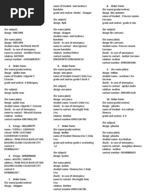 Order Form