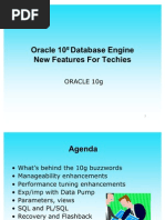 Oracle 10g New Features
