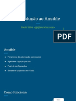 Introdução ao Ansible e suas principais funcionalidades