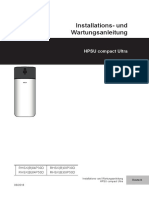 RHSX-D RHSXB-D FA ROTEX HPSU Compact Ultra 0081444449 00 0618 Installation Manual German