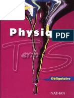 Livre de Physique - Terminal S - Collection Tomasino Nathan - Ancien Programme Francais