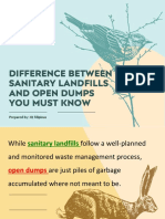Difference Between Sanitary Landfills and Open Dumps You-1