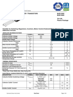 NPN Epitaxial Silicon Power Transistors MJE13002 MJE13003 TO-126 Plastic Package