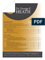 Heath Society Benefits - American Numismatic Association