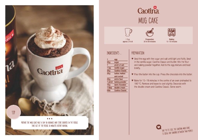 Mug Cake - 0 | PDF