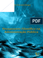 Pensamento Filosofico Na Administracao Publica