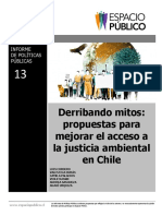 Derribando Mitos Propuestas para Mejorar El Acceso A La Justicia Ambiental