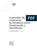 Corridor of Violence The Guatemala Honduras Border Spanish