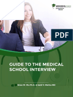 Guide To The Medical School Interview