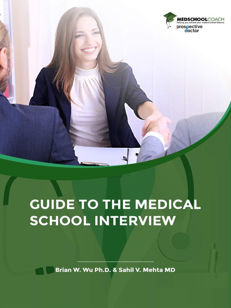 Guide To The Medical School Interview PDF Physician Medical School