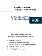 Strategi Berinvestasi Smelter Nickel