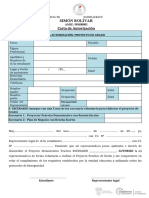 Autorización proyecto grado colegio Simón Bolívar