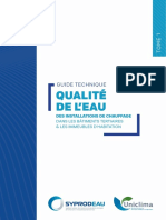 Guide Qualite Eau Chauffage