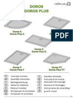 Instructiuni de Montaj Radaway Doros Cadita de Dus