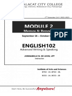Module 2 - English102 - Ias