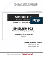 Module 4 - English102 - Ias