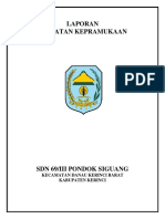 Laporan Kegiatan Kepramukaan: Kecamatan Danau Kerinci Barat Kabupaten Kerinci