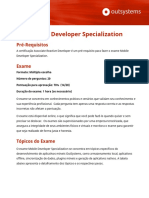 Mobile Developer Specialization Detail Sheet - PT