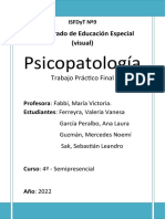 TP Psicopatología