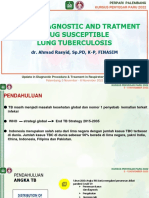 Update Diagnostic and Treatment of Drug Susceptible Lung Tuberculosis