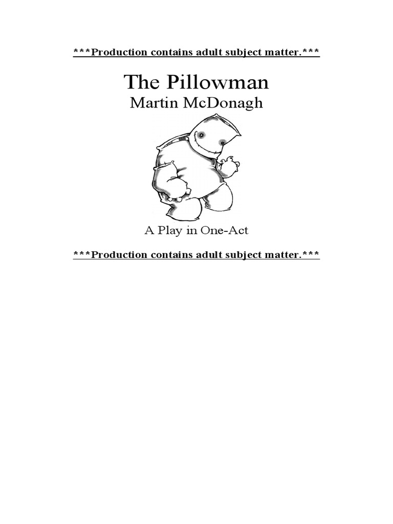 Pillowman Sideways Script PDF