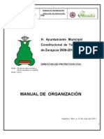 Manual de Organizacion 2009-2012 Pprot. Civil