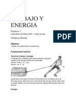 Trabajo y energía: Calcular el coeficiente de rozamiento μ