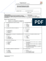 Prueba Octubre, Lectura Diferenciada