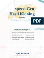 Kelompok 8 - Ekspresi Gen Hasil Kloning - M01