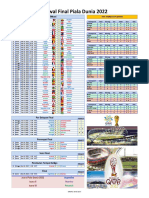 Jadwal Piala Dunia 2022