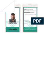 Vigilante: RFC: EATC991101FXA R.E.G. IMSS: 02199925138 FECHA DE EXP:27/09/2018