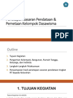 Mekanisme Penetapan Sasaran Pendataan Dan Pembentukan Kelompok Dasawisma - 6102022