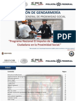 Programa Nacional El Impulso de La Participación Ciudadana en La Proximidad Social