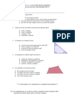 Evaluacion 4 geometria 6°