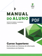 Manual Do Aluno IFF Itaperuna - Cursos Superiores