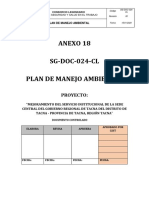 Anexo 18 Plan de Manejo Ambiental