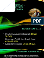 Penderitaan - Kegetiran Batin Daud