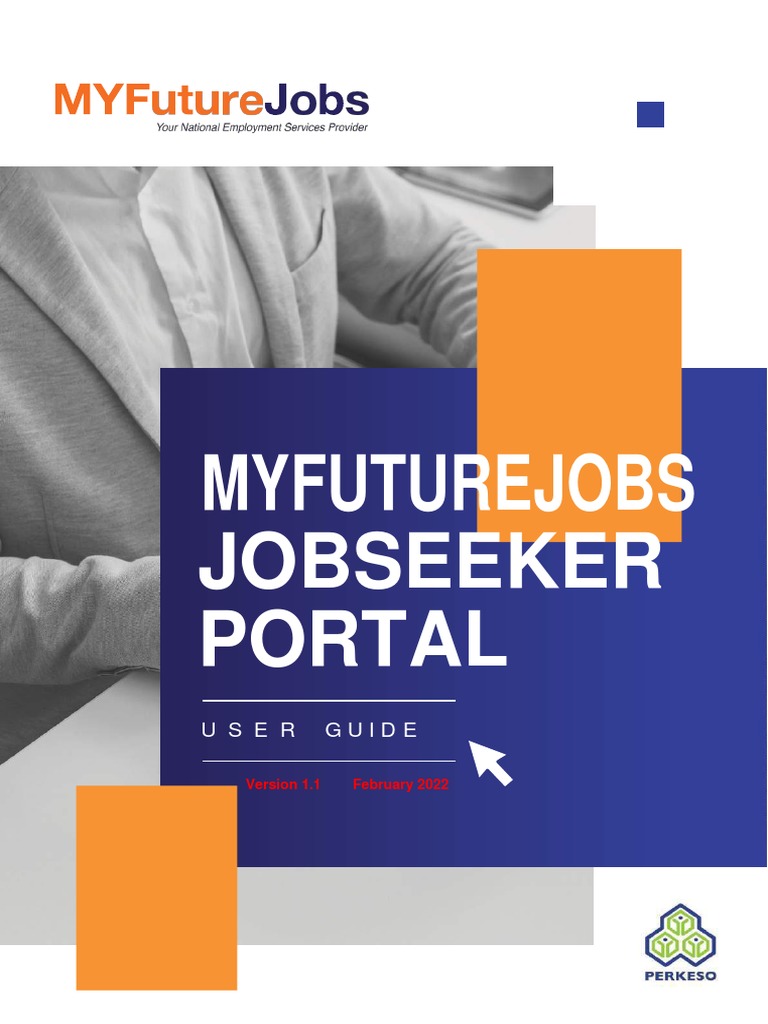 Myfuturejobs Jobseeker Manual Pdf Icon Computing Résumé