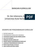 Materi Kuliah Pengembangan Kurikulum